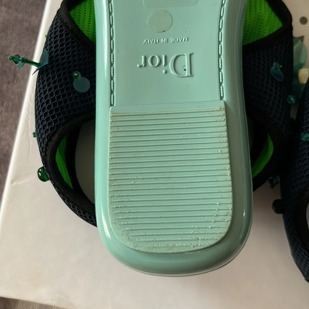 DIOR sandals Sunset thong $495 size 9,5 - Picture 8 of 11